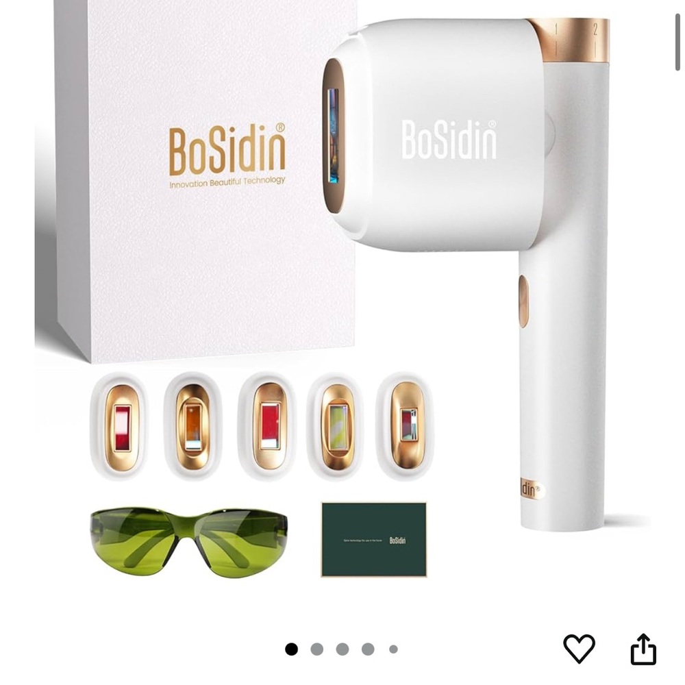 BoSidin Hair Removal Device in White